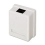 Aisens Roseta de superficie RJ45 Cat.6 UTP 1 toma Blanco A139-0301